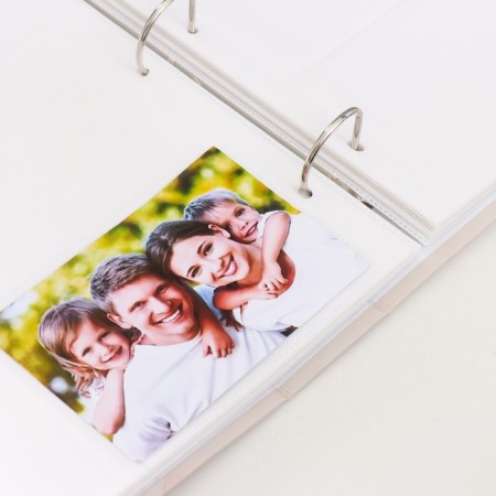 Photo album for 500 photos 10x15 cm, plastic. Sheets, Rings "Only Married" Wedding Magic-3