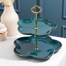 Ceramic 2-tier ceramic 