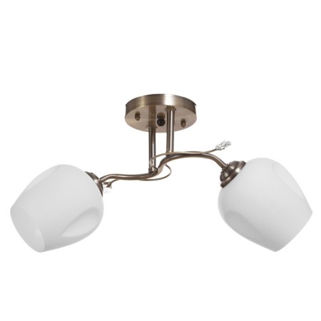 Belinda chandelier 2x40W E27 bronze 49x19x23cm