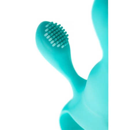 Willy Eromantica double stimulation vibrator, 12 cm, silicone, mint color-9