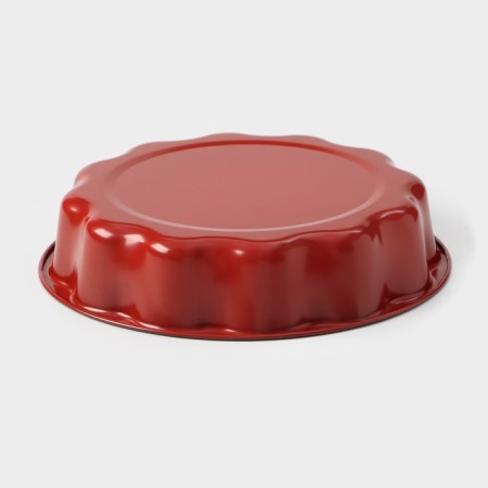 Baking uniform "Renard", 20 × 4 cm, anti -stick coating, red color-3