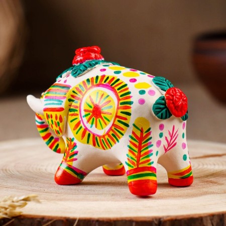 Filimonovskaya toy "Elephant" 10 cm-2