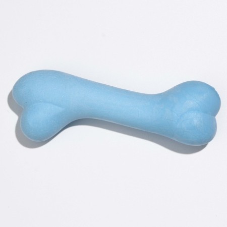 Toy floating "bone-wave" Piggon Premium, foamed TPR, 12.5 x 4 cm, blue-1