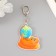 Acryl keychain "Snakes with the Globe" 5.8x5 cm