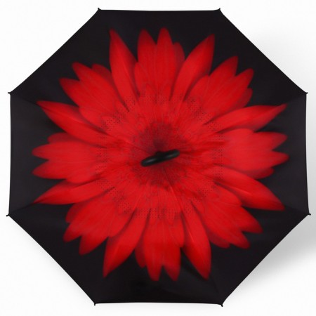 Umbrella - on the contrary, "flowers", mechanical, 8 spokes, r = 53 cm, color mix-7