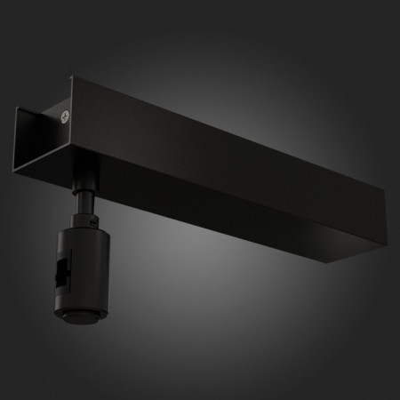 Ceiling base for power supply with power supply ST LUCE. ST026.409.00. Farm, 26.5x5.5x12.4 cm, black color-2