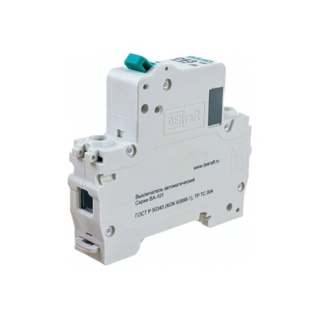 Circuit breaker automatic DEKRAFT VA-101, 1P, 63 A, x-ka C, 4.5 ka-2