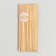 Set of wooden sticks for decor 50 pcs 2x9x20 cm