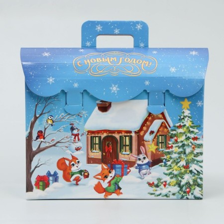 Folding box "Wonderful moments", 22.5 x 9 x 19.5 cm, New Year-3