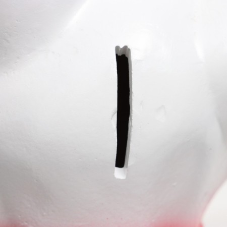 Piggy bank "cat Sima" 26x15cm, white-4