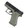 Gas lighter with an ashtray "Pistol"