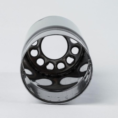 A muffler nozzle 120 × 58 mm, landing 58 mm-4