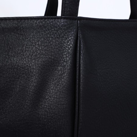 Salome-Salome bag on lightning, external pocket, black color-3