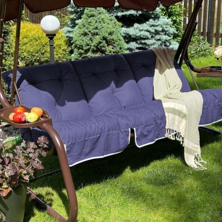 Billy swing pillow, size 50x60x180 cm, blue color-1