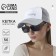 Women's cap with Simply grid, gray color, rr 56