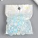 Bead for creativity plastic "Blue rocket" 0.8x2.2x3.2 cm