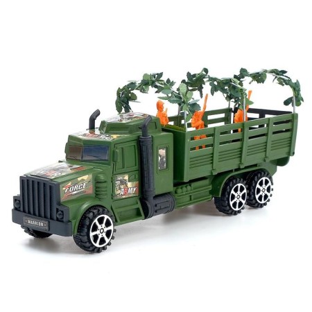 Inertial "military" truck, with soldiers-3