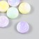 Busina for creativity Plastic "Smile" mother -of -pearl pastel mix 2.1x2.1x0.7 cm