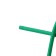 Shpalera, 175 × 55 × 1 cm, metal, green, "tulip mini"