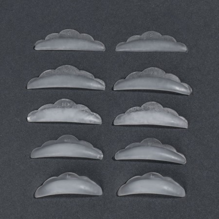 Set of rollers d/laminir eyelashes (nab 5 -aproice price for nab) silicone white package QF-1