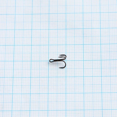 Triple hooks No. 4, Kolybakinsky, black nickel, 200 pcs.-2