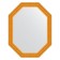 Mirror in the baguette frame, gold gold 80 mm, 74x94 cm