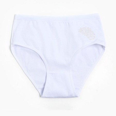 Panties female color white, size 52-54