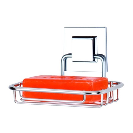 Soap grillet suspended, self -adhesive, color chrome