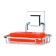 Soap grillet suspended, self -adhesive, color chrome