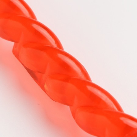 Toy "braid" Malaya, 19 cm, rubber, red-3