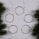 Set of garlands “thread” 1 m dew, IP20, silver thread, 10 LED, warm white glow, 3 modes, AG13x3, 5 pcs.