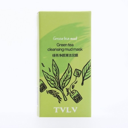 Clay Mask "Green Tea" from acne, acne and acne-4