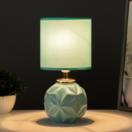 Julius table lamp E14 40W azure 13x13x25 cm Risalux-1