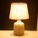 Desktop lamp with lampshade "Mandilina Beige" E14 18x18x29 cm Risalux