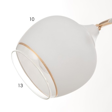 Celestial chandelier Kimberli 3KHE27 40W gold, white-5