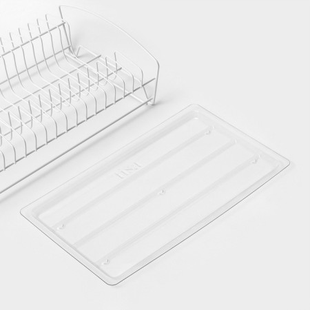 Dishes for dishes with a pallet 39 × 25 × 12 cm, white color-4