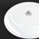 Porcelain plate lunch with a thickened edge Wilmax Olivia Pro, D = 23 cm, white color