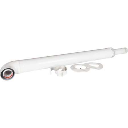 The chimney element Rommer RCA-6010-211220 ANTOLE, D = 60/100 mm, L = 1220 mm, clamp-2