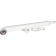The chimney element Rommer RCA-6010-211220 ANTOLE, D = 60/100 mm, L = 1220 mm, clamp