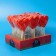 Lollice Caramel on the stick Dendy Candy, "Heart Twist", 30 g