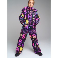 Winter overalls for a girl, height 128 cm
