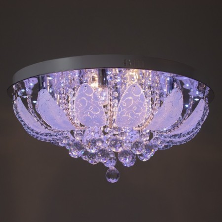 Chandelier 55725/600 CR chrome 8x40W E14 LED PDU 60x60x27cm-6