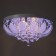 Chandelier 55725/600 CR chrome 8x40W E14 LED PDU 60x60x27cm