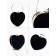 Female bag on farmar, black color