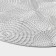 Serving napkin on the table "Hypnosis", d = 38 cm, color silver