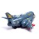 Aircraft "Transport", works on batteries, light and sound effects, color gray color