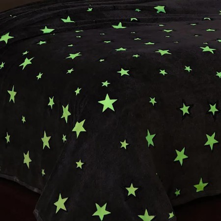 Plaid luminous free house star 100x150cm, Aerosoft 190GM, PE100%-1