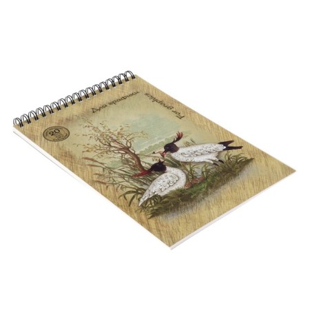 Notepad for graphics A5, 20 sheets on the crest, cover coated cardboard, offset block 180 g/m²-1