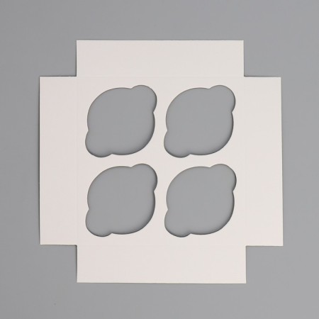 Capley box, confectionery packaging with a window, 4 cells "Best Educator", 16 x 16 x 10 cm-5