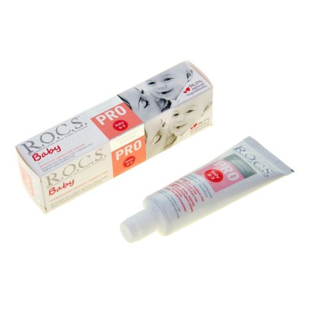 Toothpaste R.O.C.S. Pro Baby, mineral protection and delicate care, 45 g-4